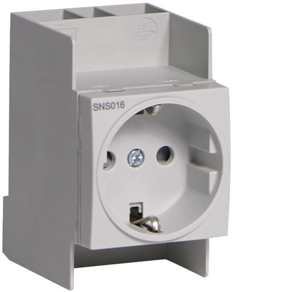 Hager VISION Wall Outlet Modular - VKS09SW