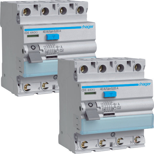 Hager VISION Residual Current Device - VKS16S