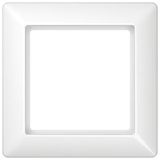 Jung AS500 Cover Frame Switchgear - AS581BFWW [2 Pieces]
