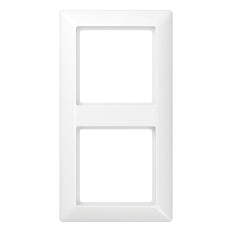 Jung AS500 Cover Frame Switchgear - AS582BFWW [2 Pieces]