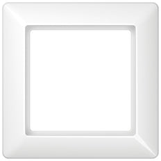 Jung AS500 Cover Frame Switchgear - AS581WW [2 Pieces]