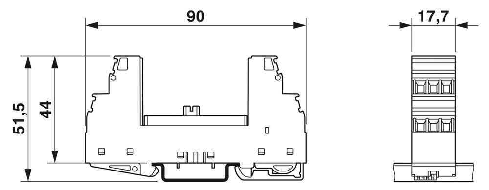 Phoenix Contact PT Basic Element For Overvoltage Cut-Off valve - 2856113