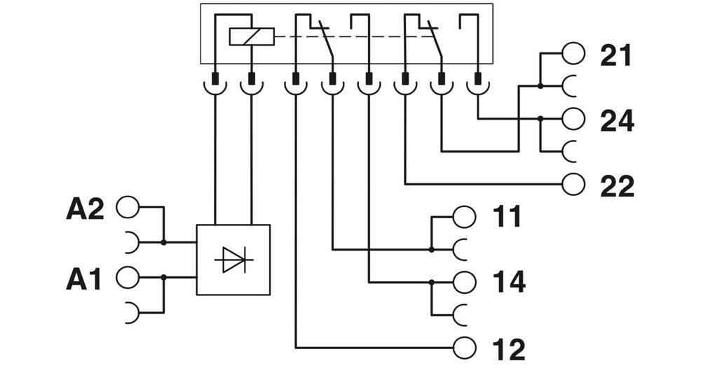 Phoenix Contact PLC Auxiliary Relay - 2967099