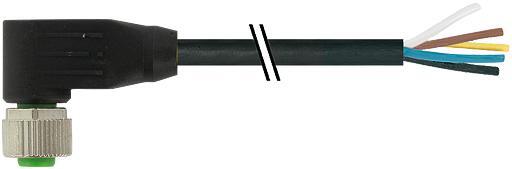MURR Sensor/Actor Cable With Connector - 7000-12361-6150500