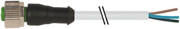 MURR Sensor/Actor Cable With Connector - 7000-12221-2340500