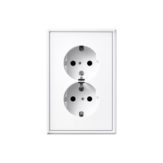 Jung LS RANGE Wall Outlet (WCD Switchgear) - LS5015WW