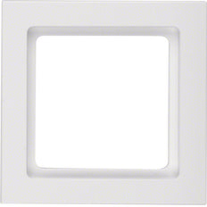 Hager Berker Q.3 Cover Frame Switchgear - 10116099 [2 Pieces]