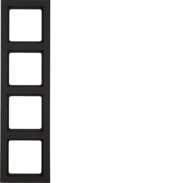Hager Berker Q.3 Cover Frame Switchgear - 10146096