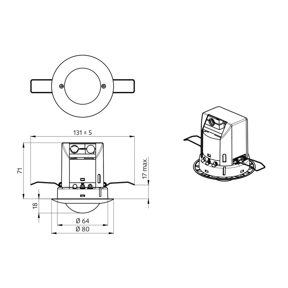 BEG Luxomat Motion Switch (Complete) - 92197