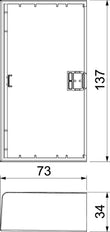 Rehau by OBO SIGNA End Plate Wall channel/pillar - 6132777