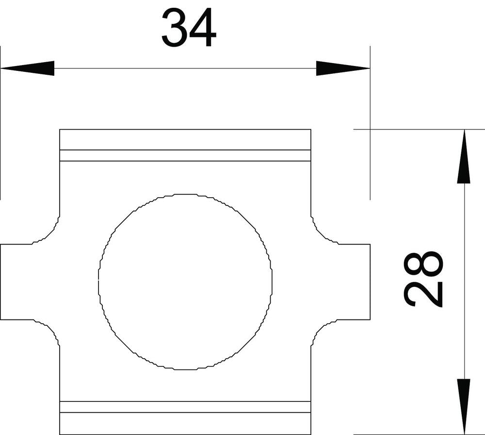 OBO GR-Magic Connector Cable Support System - 6016642 [20 Pieces]