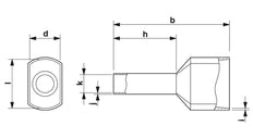 Phoenix Contact Wire End Sleeve - 3202847 [50 Pieces]