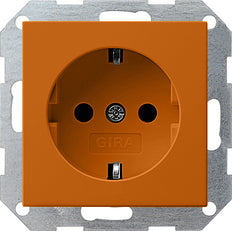 Gira System 55 Wall Socket Outlet (WCD Switchgear) - 145602