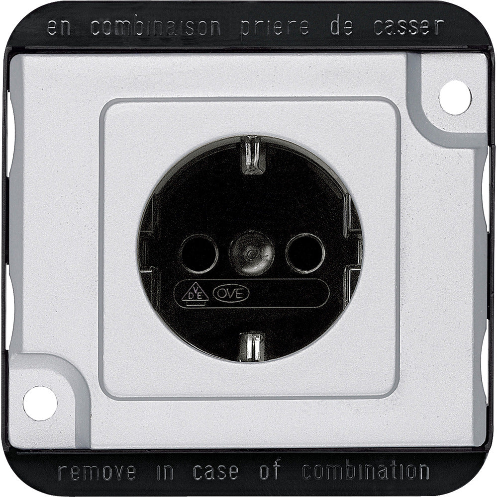 Schneider Electric Merten Anti-vAndalism Wall Outlet (WCD Switchgear) - MTN2300-7060