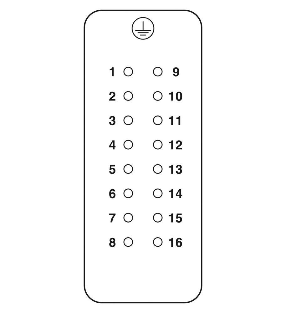 Phoenix Contact HC Contact Block For rectangular Connector - 1407731