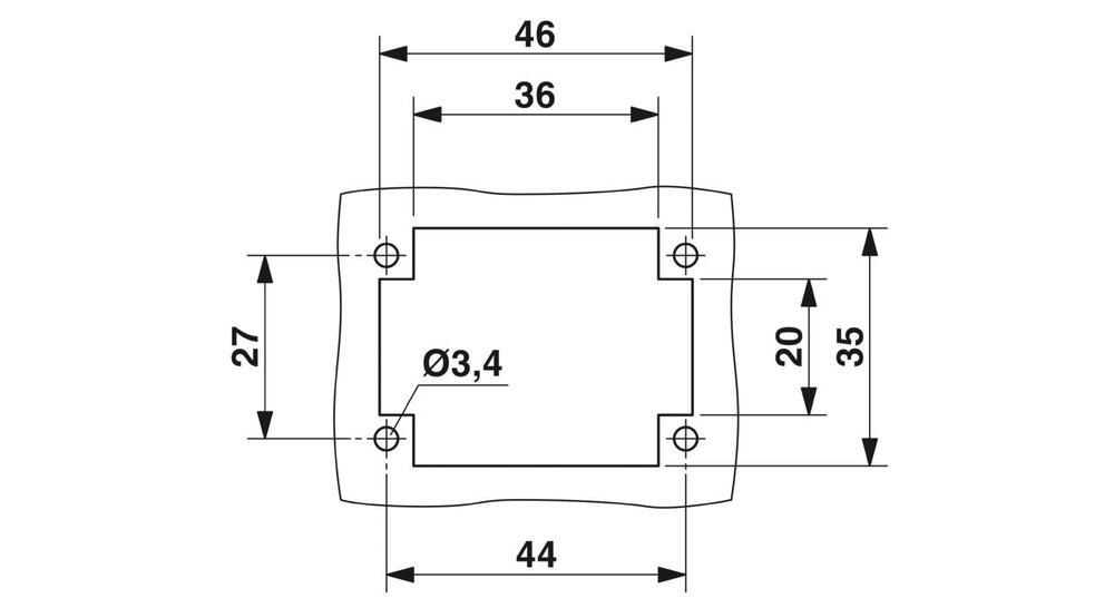 Phoenix Contact HC Contact Block For rectangular Connector - 1407727
