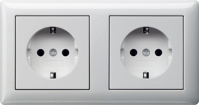 Gira Standard 55 Wall Socket Outlet (WCD Switchgear) - 075603
