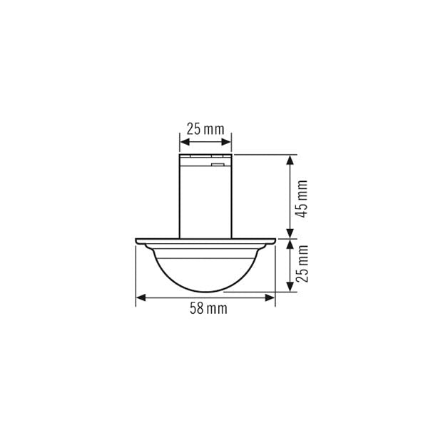 ESYLUX Compact Mini Motion Switch (Complete) - EP10426032