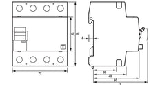 Doepke Ground Fault Circuit Interrupter - 09134018HD