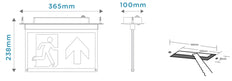 Megaman TEMPUS Emergency Lighting Fixture - MM11049