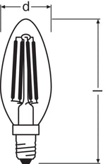 Osram Parathom Retrofit LED Bulb - 4058075590458