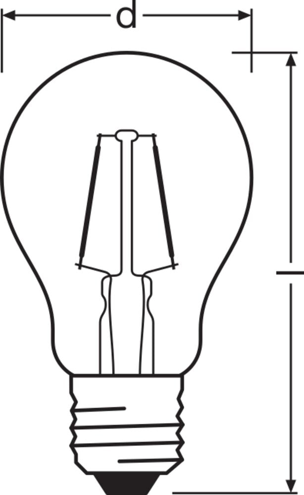 Osram Vintage 1906 LED bulb - 4058075293199