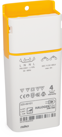 Niko Electronic Transformer Low-Voltage Lighting System - 320-00101