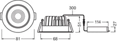 Ledvance Spot Downlight/Spotlight/Floodlight - 4058075127104