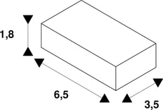 SLV Eelektra Supply Housing For Lighting Fixture - 143030