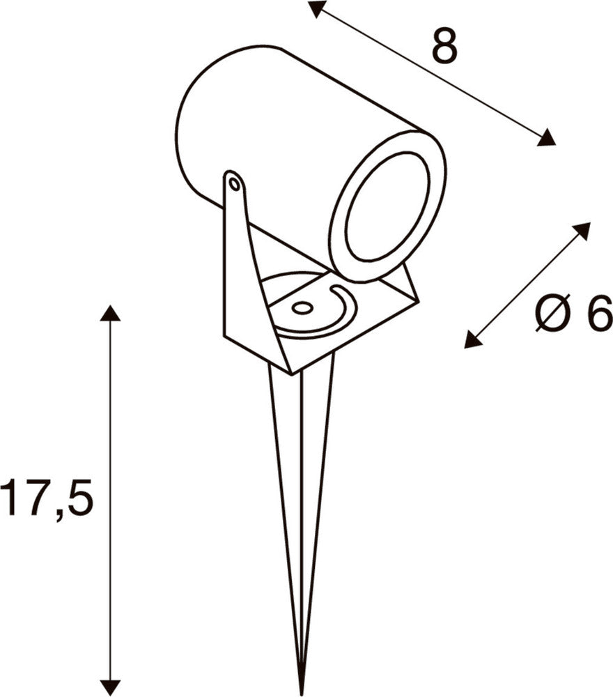 SLV Garden/footpath Lighting Fixture - 1002201