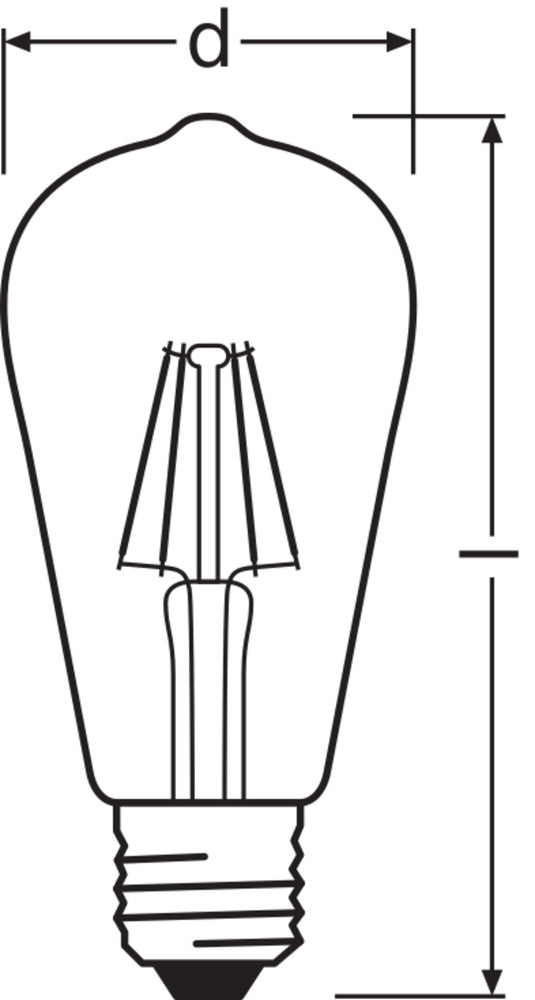 Osram Vintage 1906 LED bulb - 4052899962095
