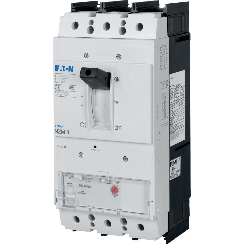 Eaton NZMN3 Circuit Breaker 3P 250A 50KA UL IEC - 269299