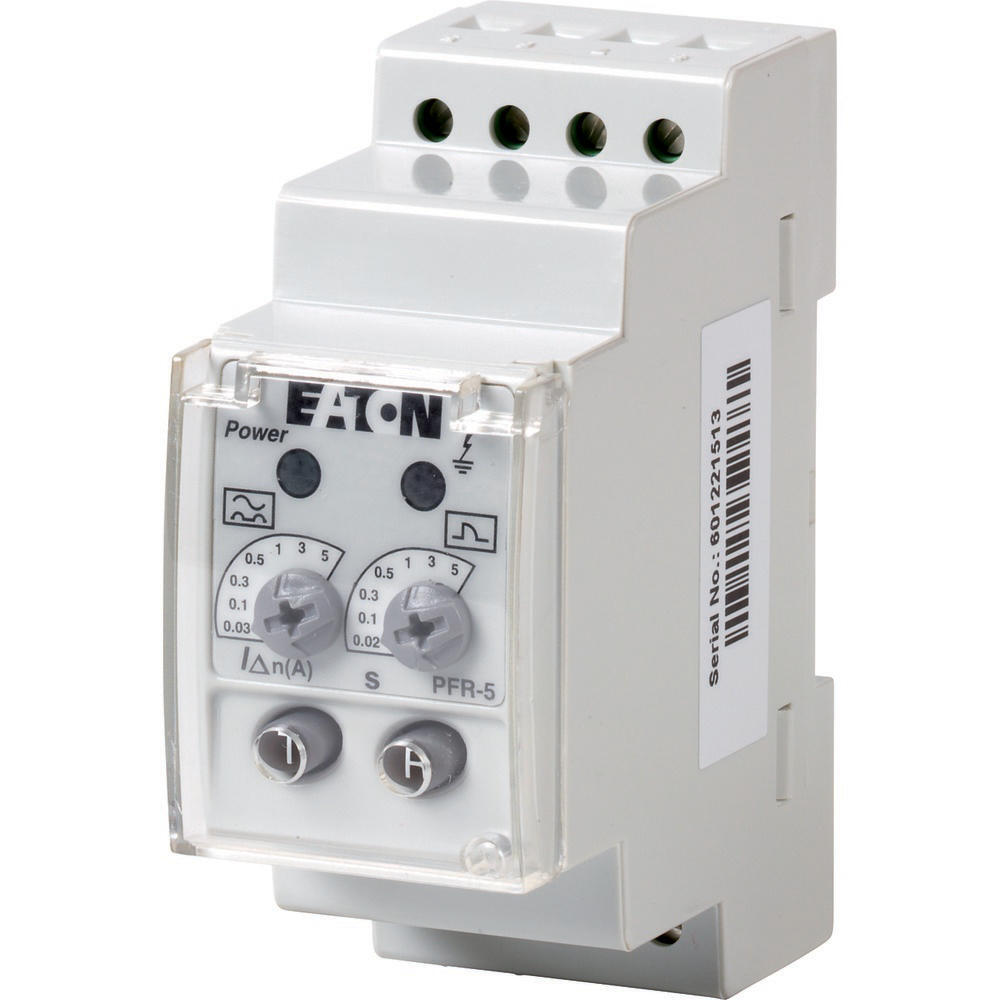 Eaton PFR-5 Earth-Leakage Circuit-Breaker 30mA-5A - 285557