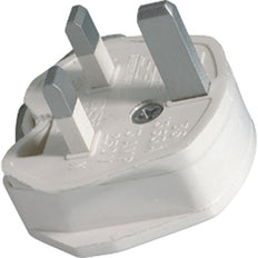 Jung British Standard 13A250V Contact Plug White - SA13