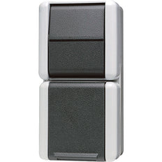 Jung Combination Outlet With Protective Contact 16A - 871W