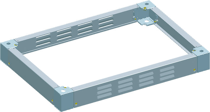 ABB RSR46L Plinth With Ventilation Apertures 100mm RAL7005 - 2CPX066802R9999