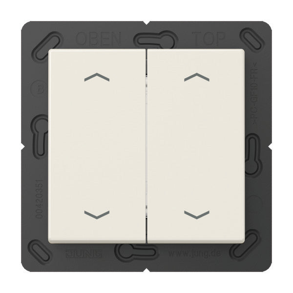 Jung EnOcean Wireless Wall Transmitter With Symbols - ENOA595MP