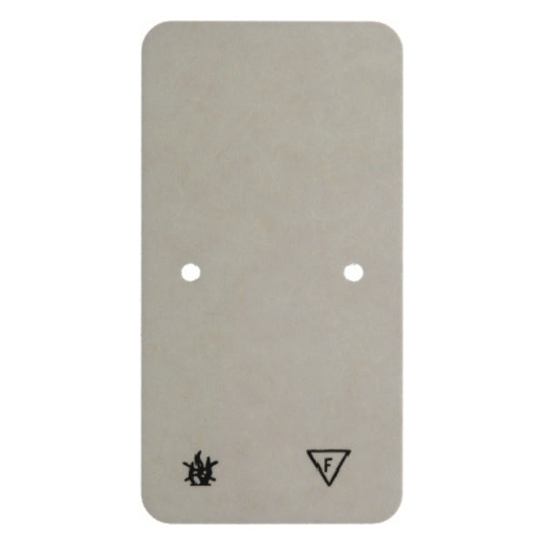 Hager Berker Self-Extinguishing Base Plate for 2-Gang Combination - 105440