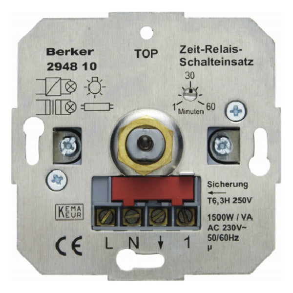 Hager Berker Timer Relay Switch Element House Electronics - 294810