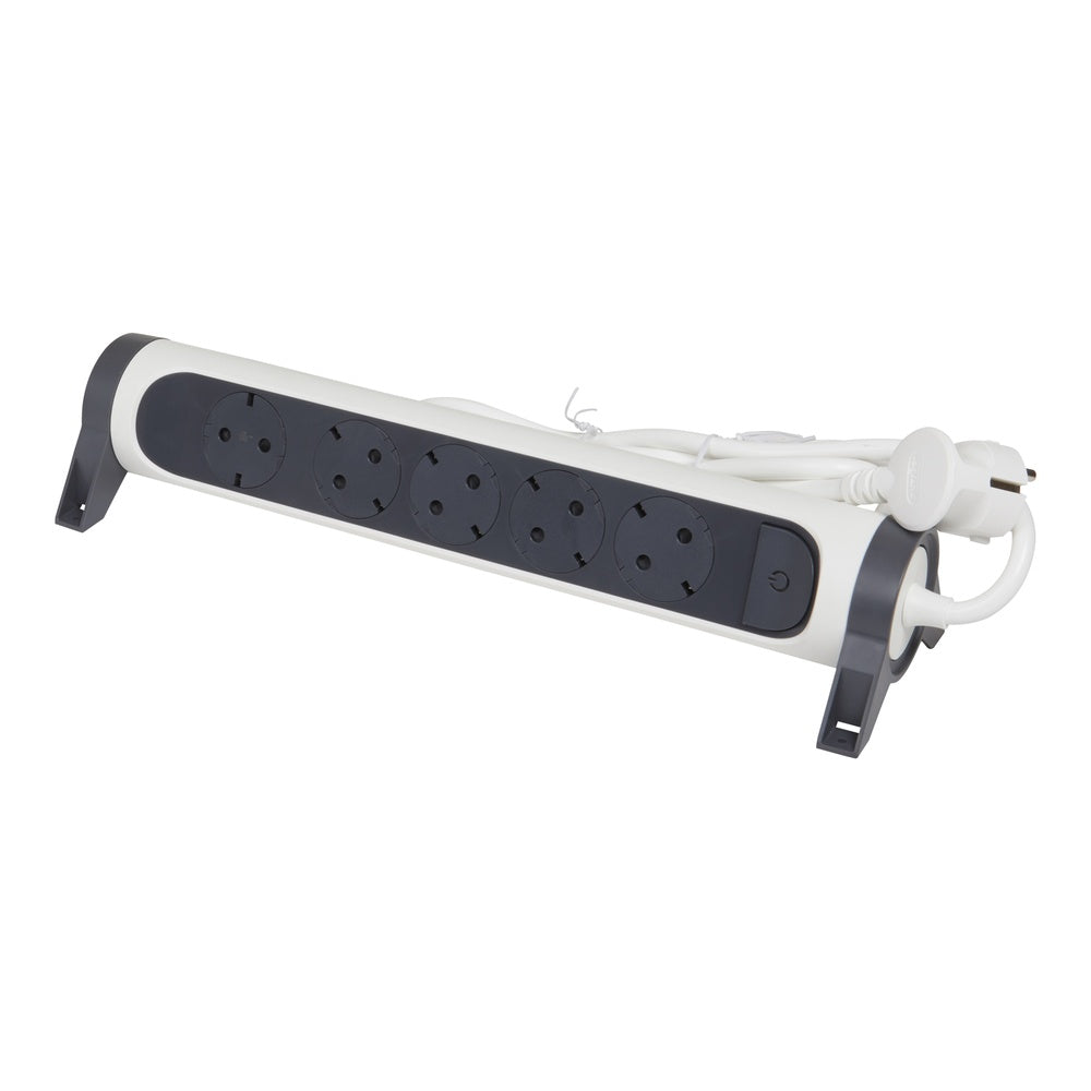 Legrand Premium 5-Plug Socket With 5m Cord - 694542