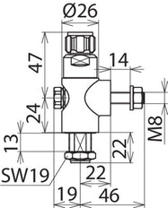 Dehngate Lightning Current Arrester DGA AG N - 929045