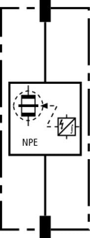 DEHN DGP M MOD 255 Spark-Gap-Based Protection Module - 961010