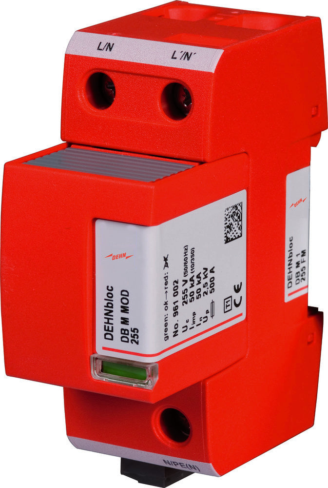 DEHN DB M 1 255 FM DEHNBLOC M FM Lightning Current Arrester - 961125