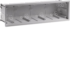 Hager Berker 4 Gang Wall Box For Flat Mounting - 18721040