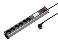 Martin Kaiser Power Strip 6 Way Switch Overvolt Protection RFI Filter Cable 3M - 1335KZL6SW3 [10 Pieces]