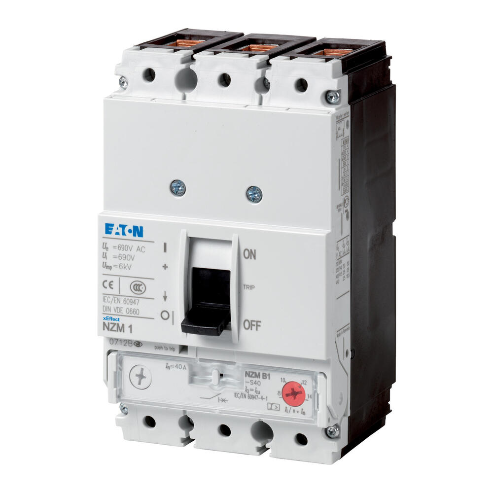 Eaton 3P 18A Circuit Breaker NZM1 50KA UL IEC Certified - 103031