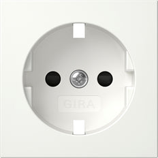 Gira Schuko Socket Child Safety System 55 White - 492127