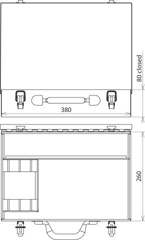Dehn Sheet Steel Case For Earthing And Short-Circuiting Kit - 766300