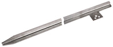 Dehn Profiled Earth Rod 50X50X3 1500 STTZN With Connection Bores - 635150