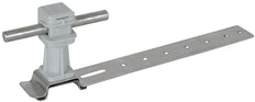 Dehn Roof Conductor Holder Al Plastic Grey H 36mm Rd 8mm L 205m - 204170 [2 pieces]